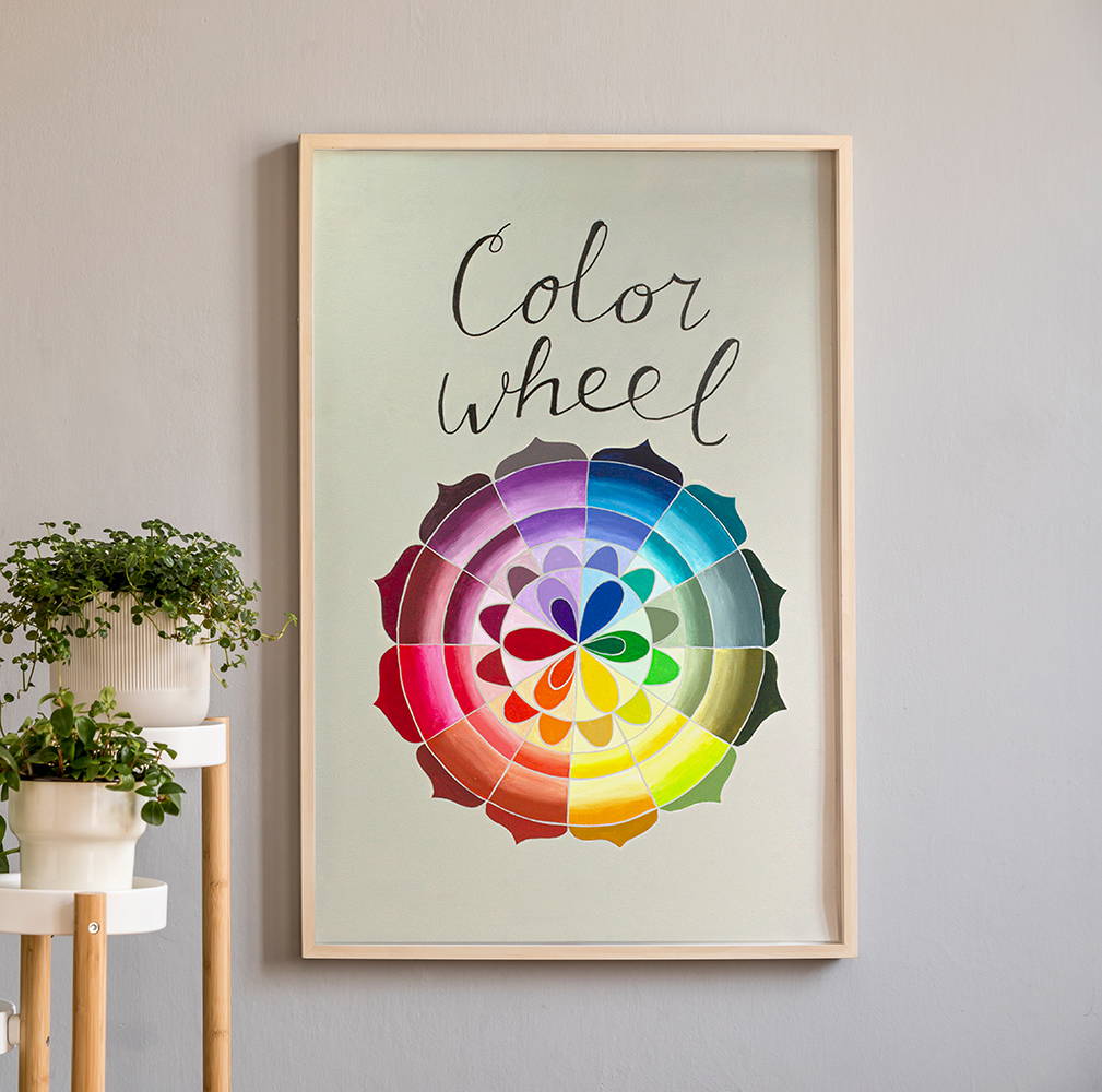 Color Wheel MAndala Art
