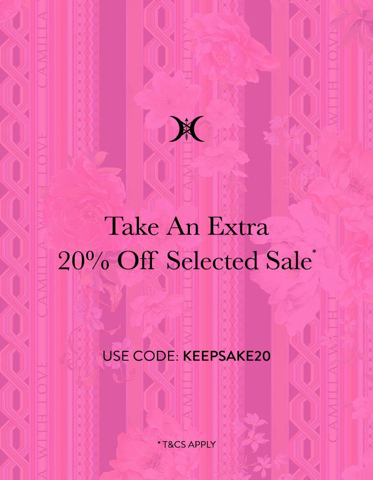 TAKE AN EXTRA 20% OFF SELECTED SALE USE CODE: KEEPSAKE20 AT CHECKOUT