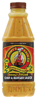 Bottle of Jimmy's Burger & Fries Sauce - wet marinade