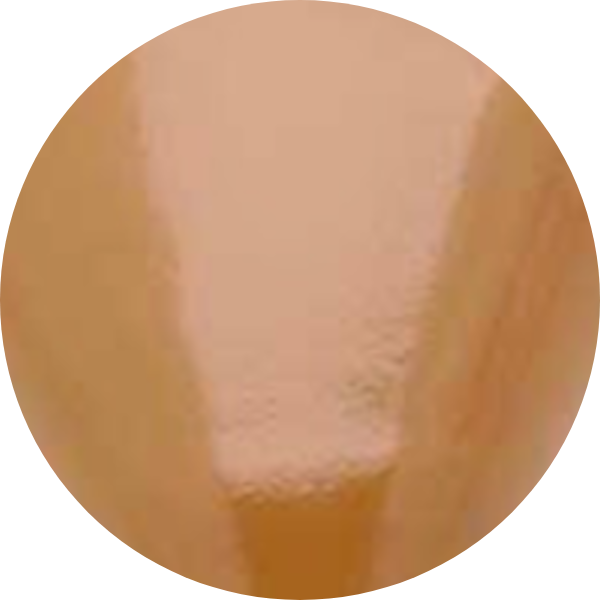 A sharpened pencil tip with a smooth, light brown surface.