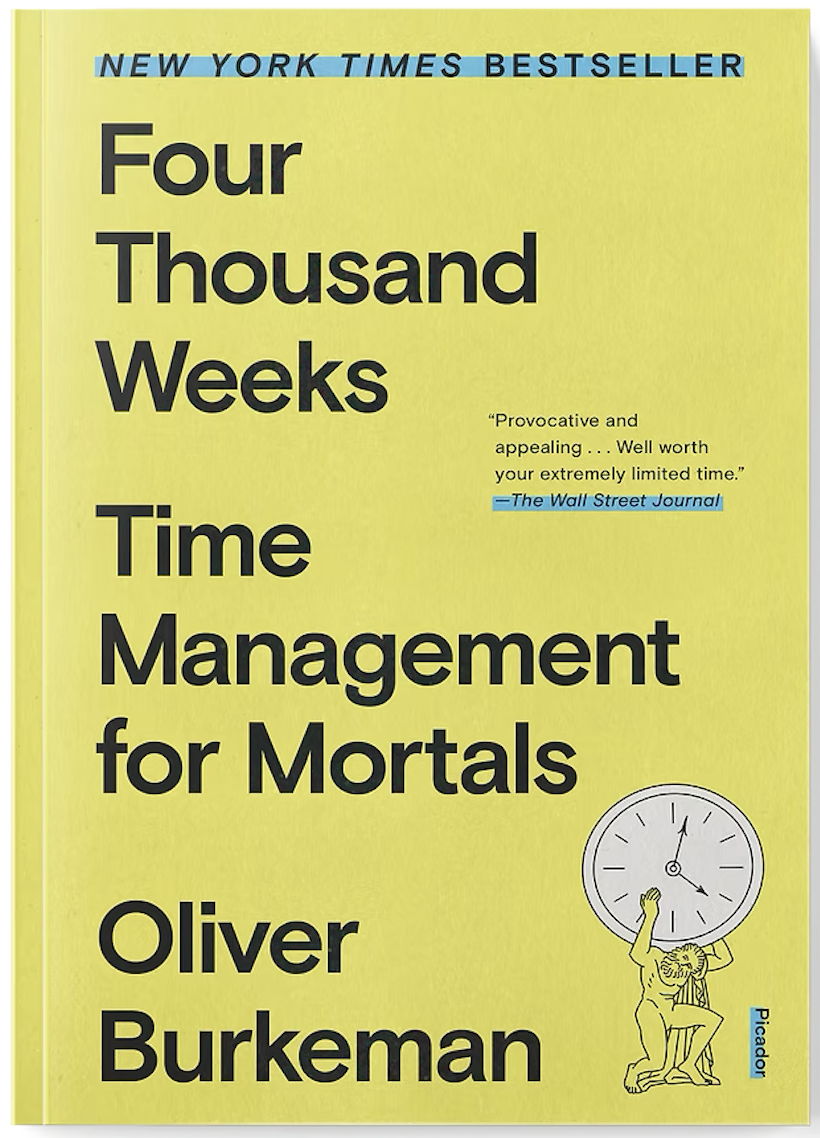 Photo of Four Thousand Weeks book cover