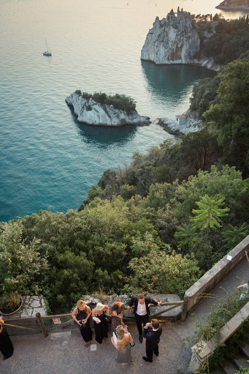 Photo of the Italian coast