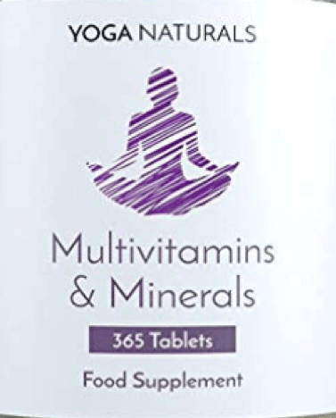 yoga naturals multivitamins and minerals