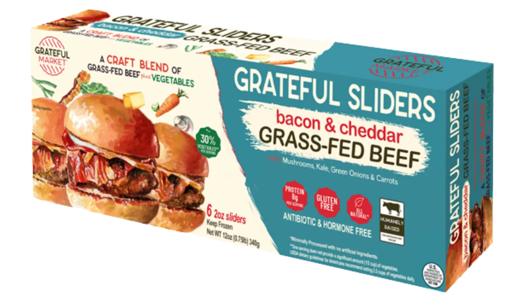 Grateful Bacon & Cheddar Sliders