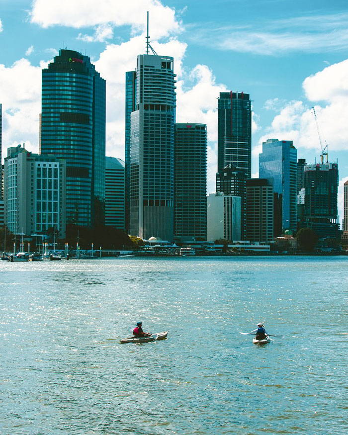 Brisbane River Stand Up Paddle Boarding