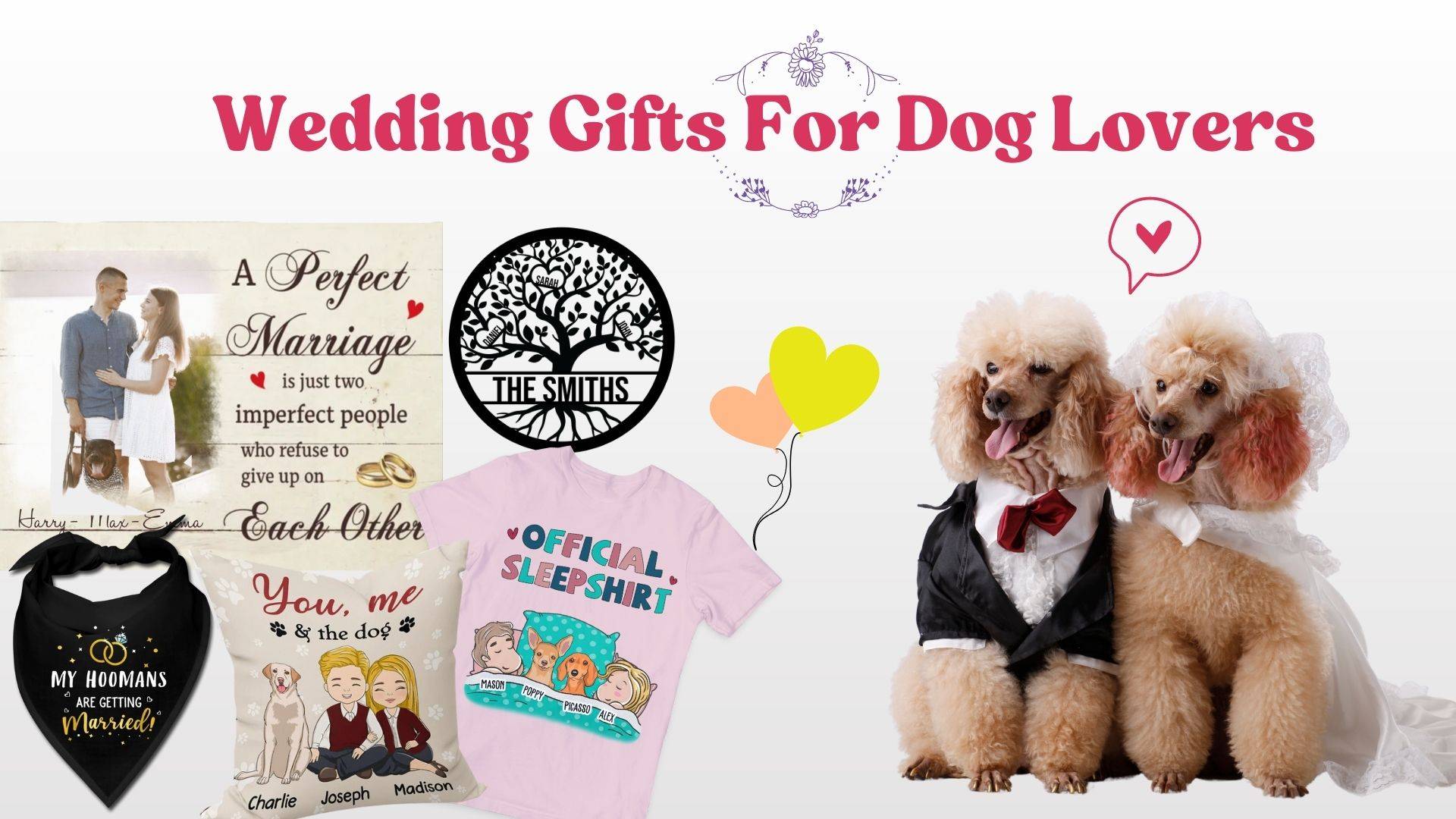 wedding gifts for dog lovers
