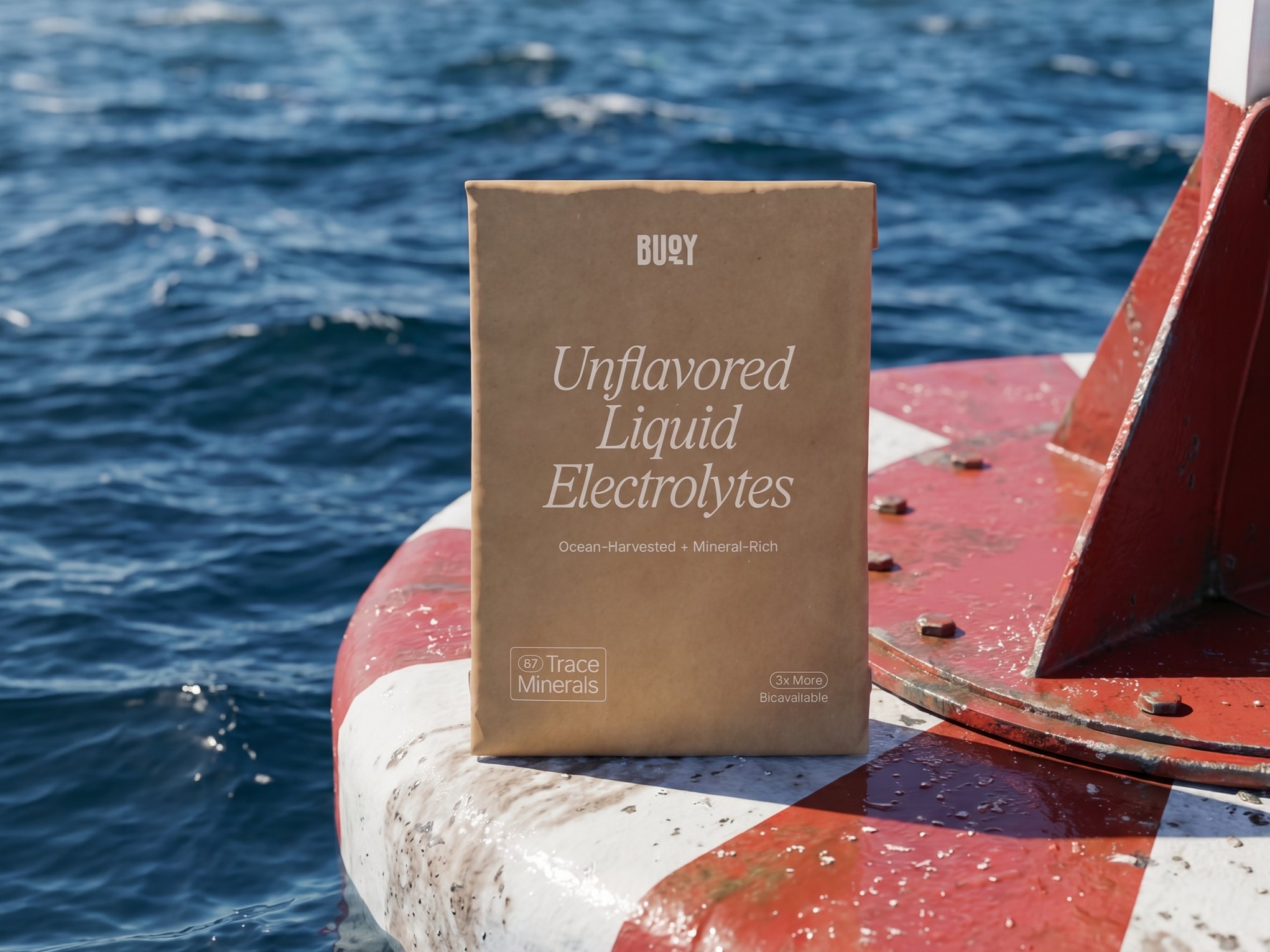Custom padded mailer designed for Buoy