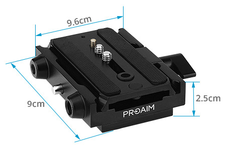 Proaim Quick Release Camera Plate for DSLR Cameras