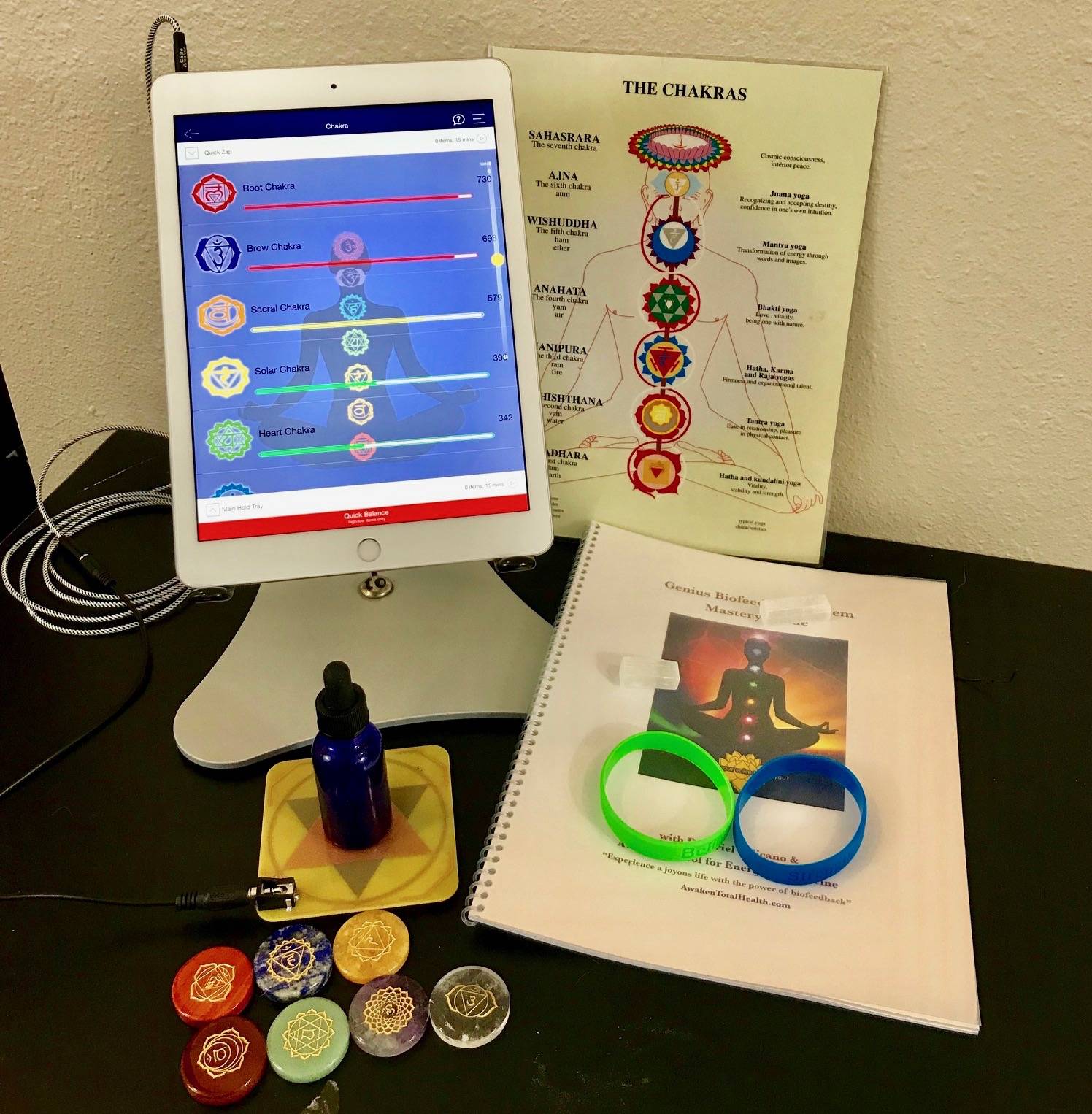 Genius Biofeedback Practice Set Up