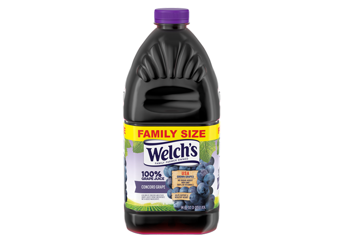 Welch's family size 