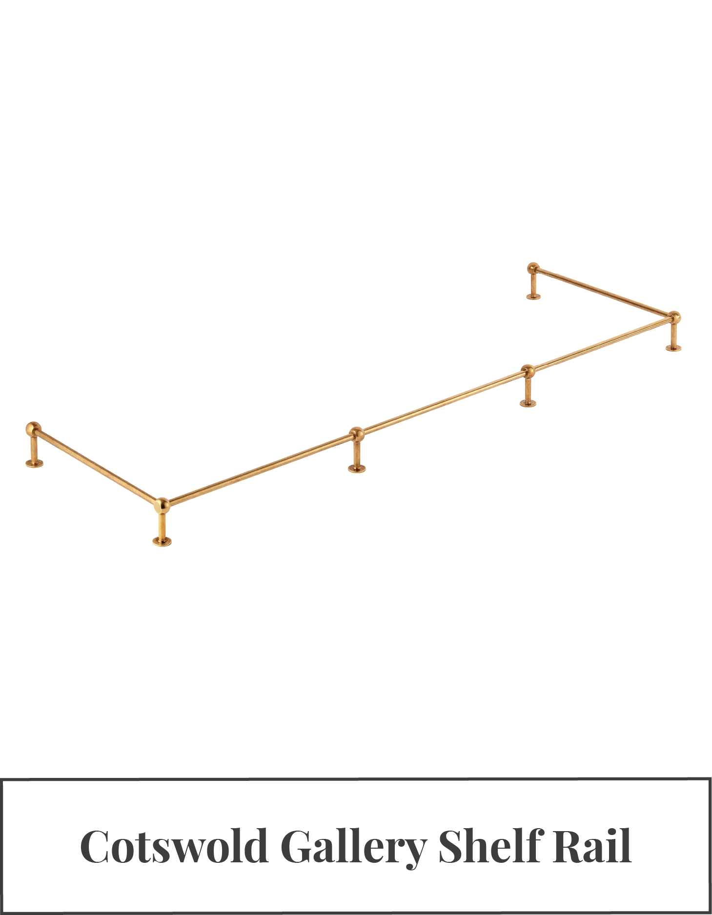 Cotswold Gallery Shelf Rail