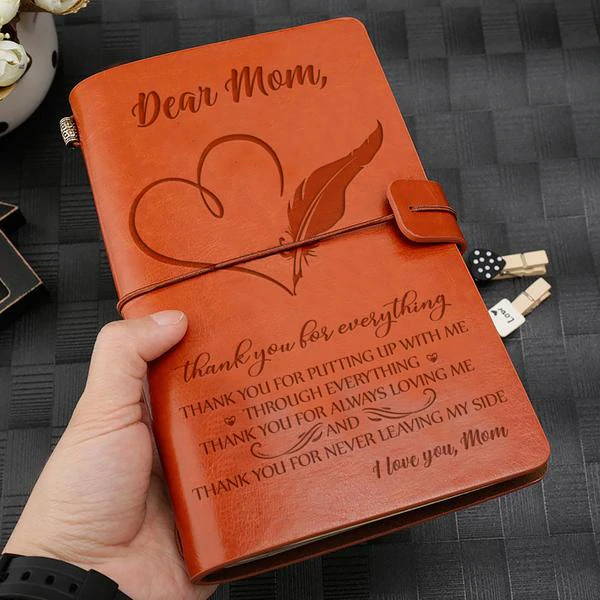 MOM - THANK YOU FOR EVERYTHING - VINTAGE JOURNAL