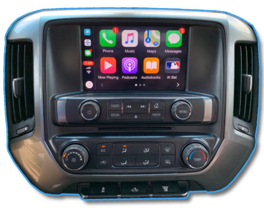 2014-2016 Chevrolet Silverado MyLink® Apple CarPlay and Android Auto Upgrade