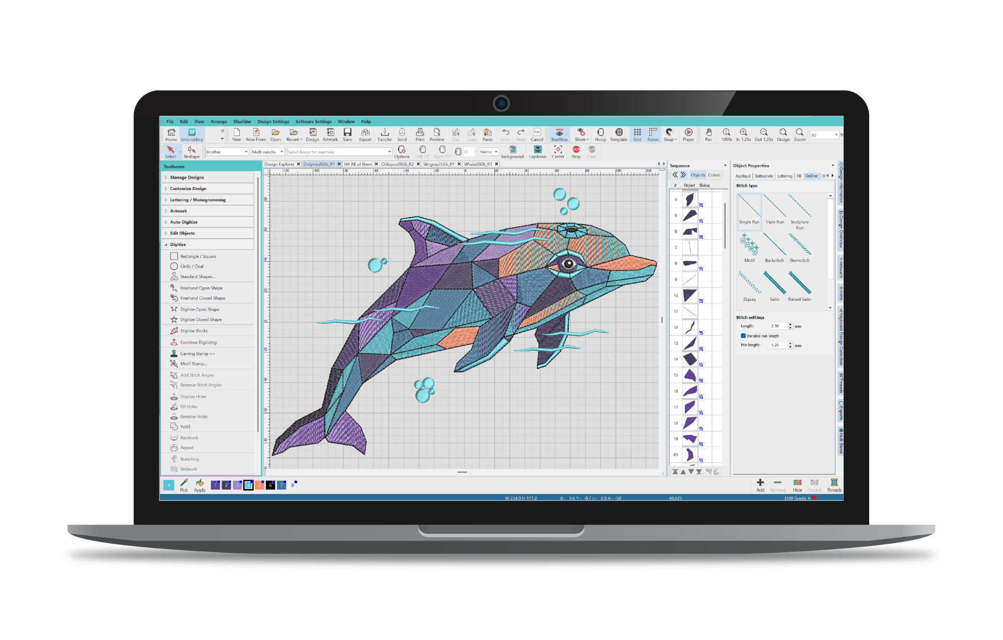 Hatch Embroidery software