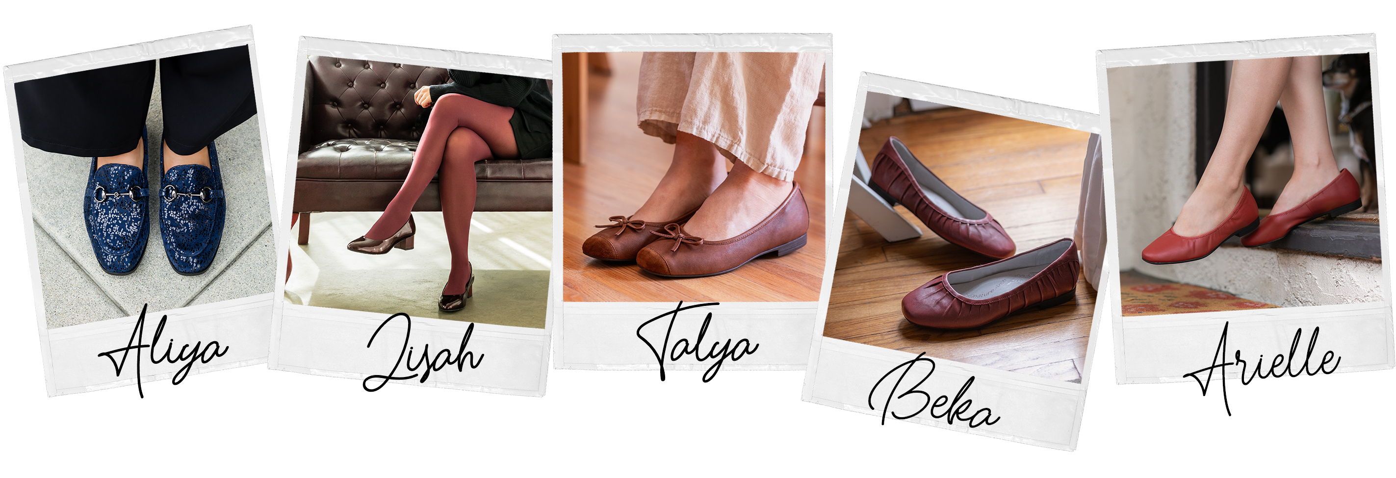Alegance Shoe Collections, featuring Aliya, Lisah, Talya, Beka, Arielle | Alegria Shoes