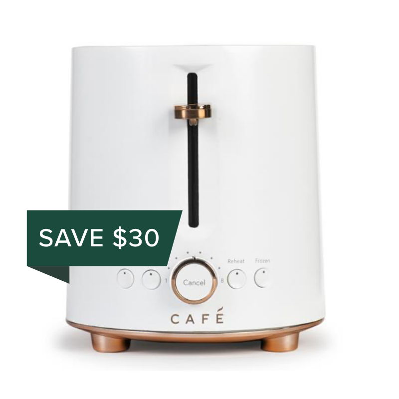 Matte white toaster - Save $30