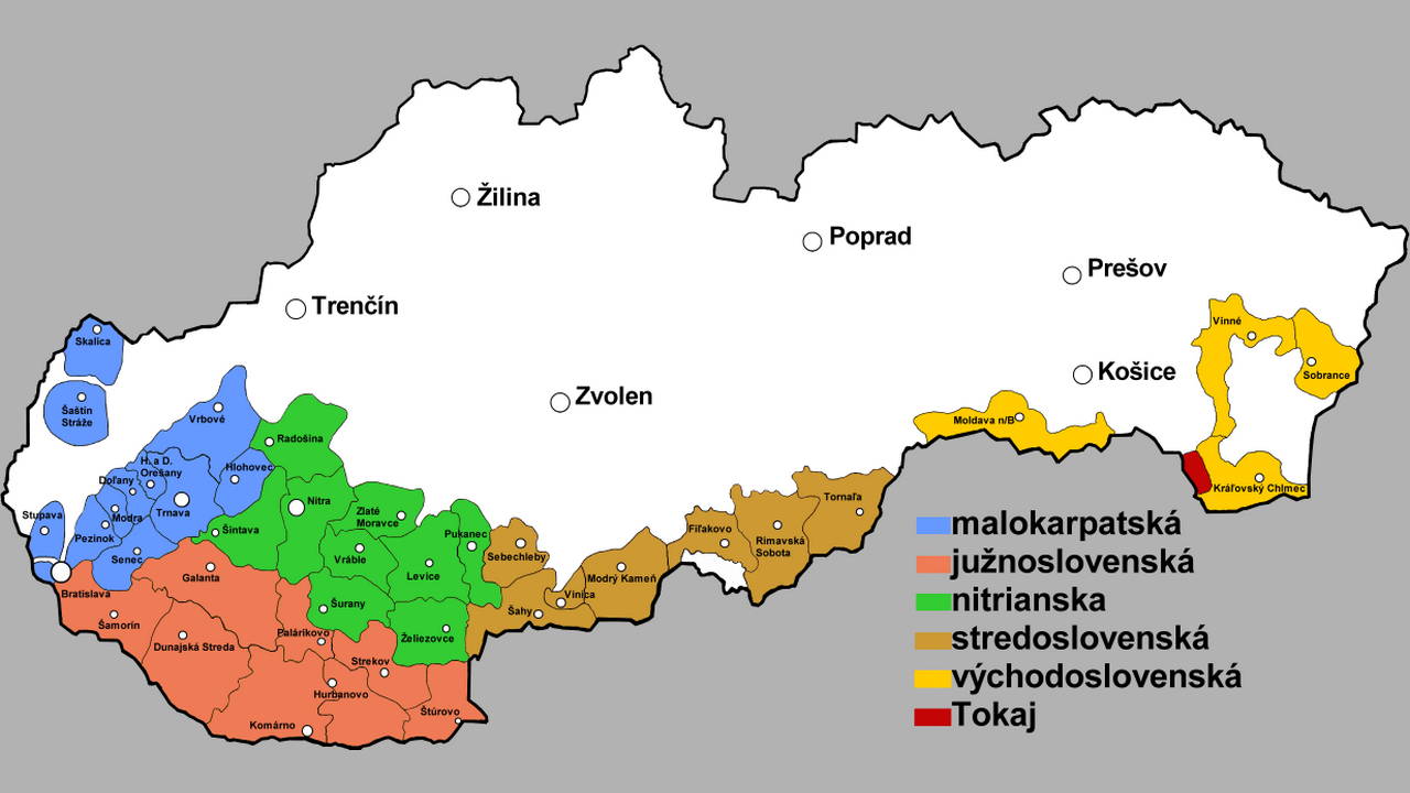 Wine regions of Slovakia