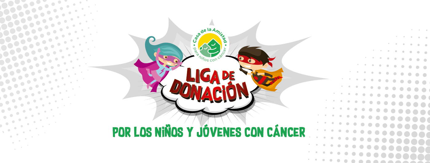 Liga de donación por los niños y jóvenes con cáncer