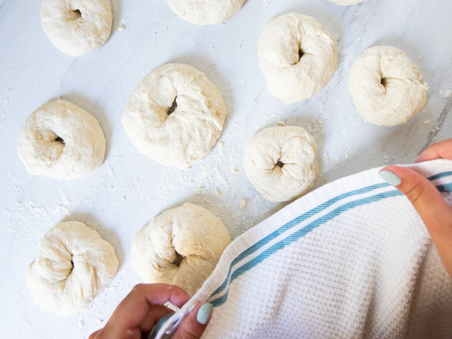 Cover and wait - How to Make Everything Bagels