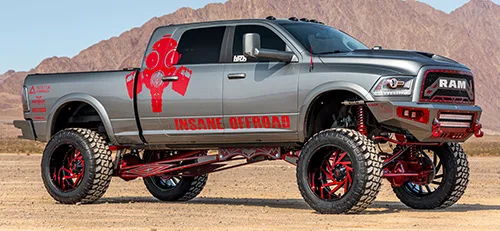 Goliath Mount show truck install