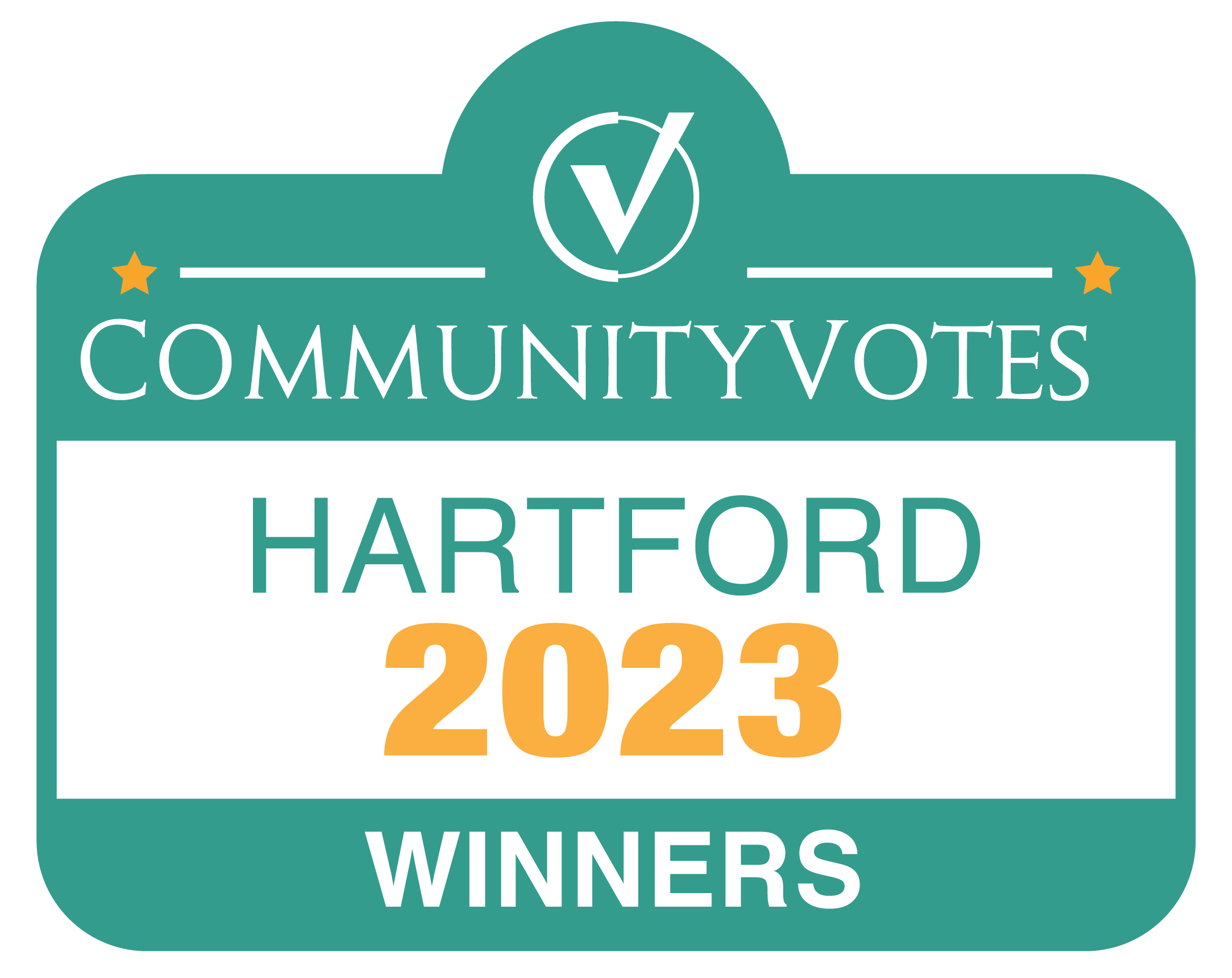 CommunityVotes Hartford 2023 Winners Logo