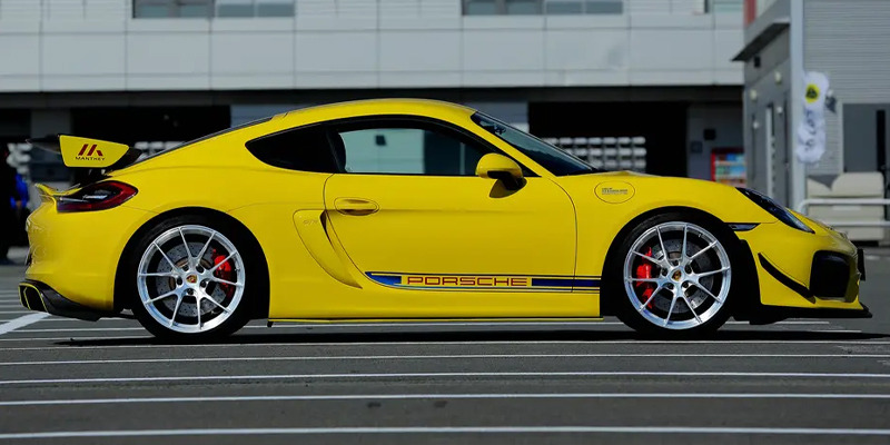 Porsche with VS-5RS wheels