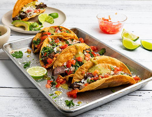 “Chihuahua Style” Grilled Carne Asada Tacos
