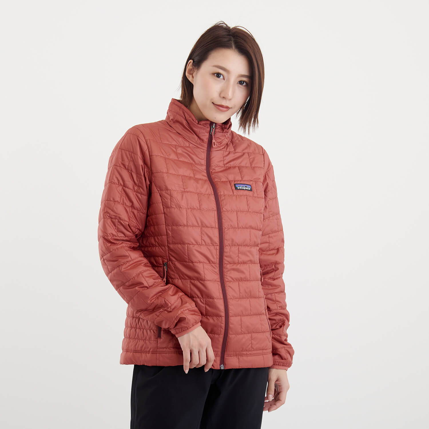 patagonia（パタゴニア）/ナノパフジャケット/レッド/WOMENS