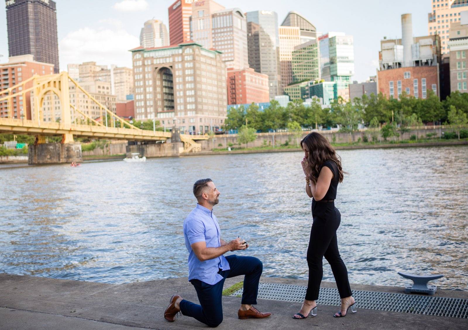 Martin Proposes to Amanda with an Engagement Ring from Henne Jewelers