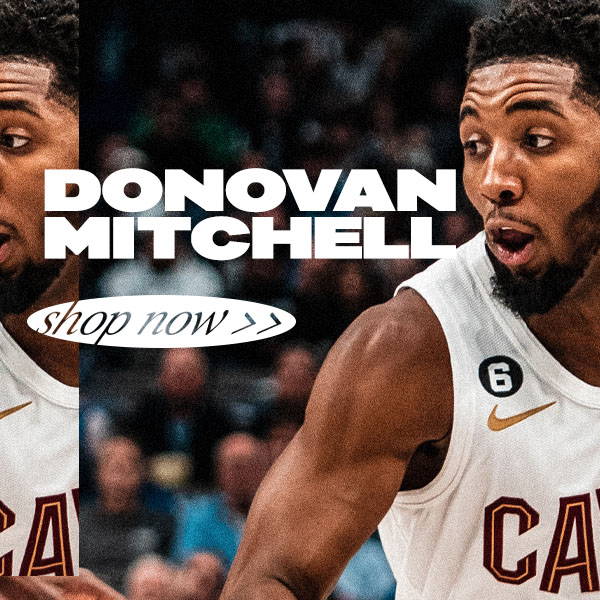 Shop official Donovan Mitchell jerseys, tees, hoodies, and more.