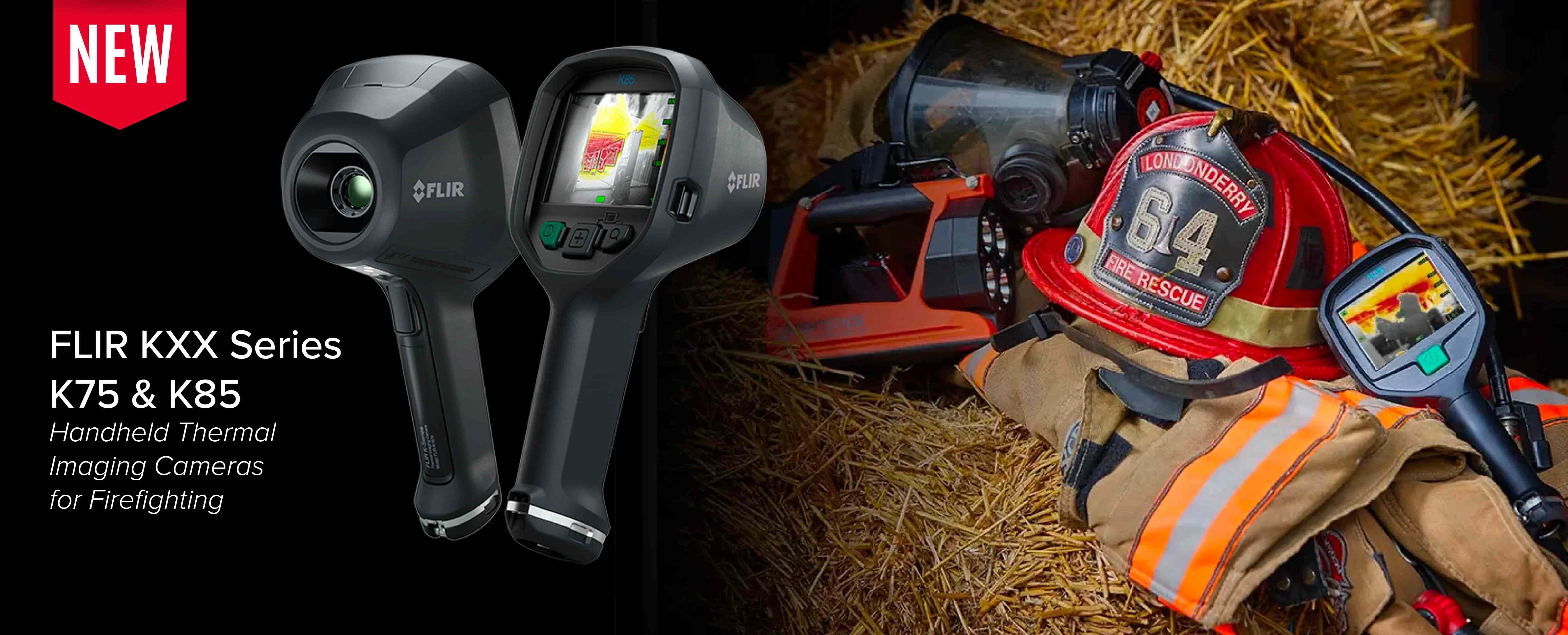 FLIR KXX Series K75 & K85 Handheld Thermal Imaging Cameras for Firefighting