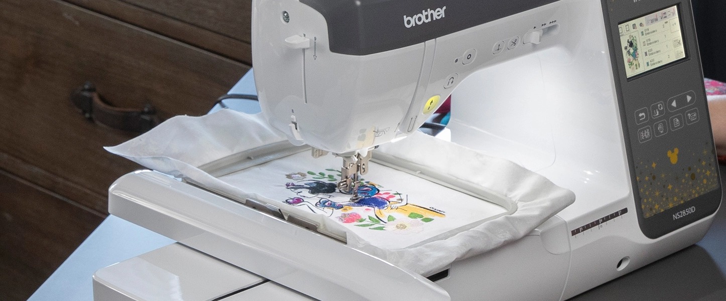 Brother NS2850D Sewing and Embroidery Machine Generous Workspace