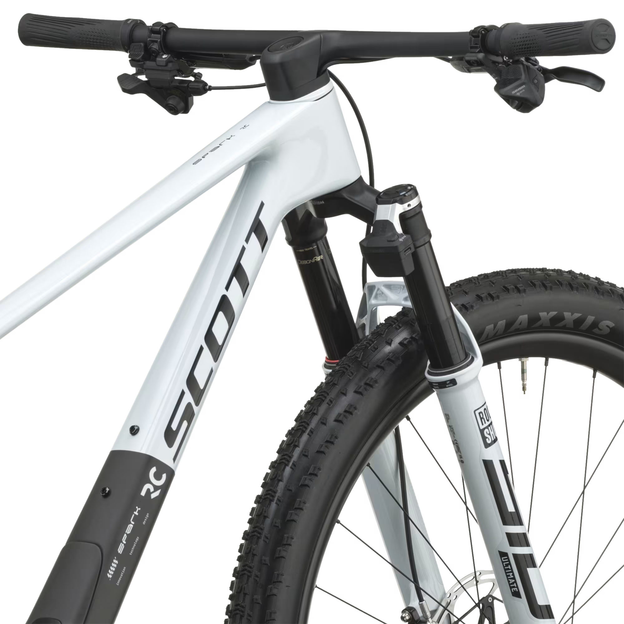 Scott Spark RC 2027 bars and fork