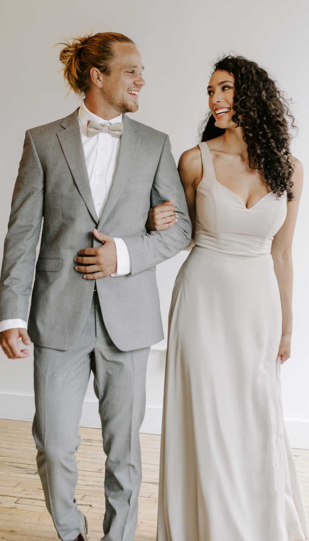 Solid Groomsmen Bow Tie