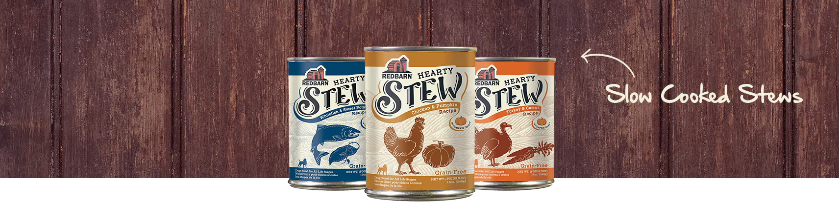 Photo of Cans of Redbarn Hearty Stews