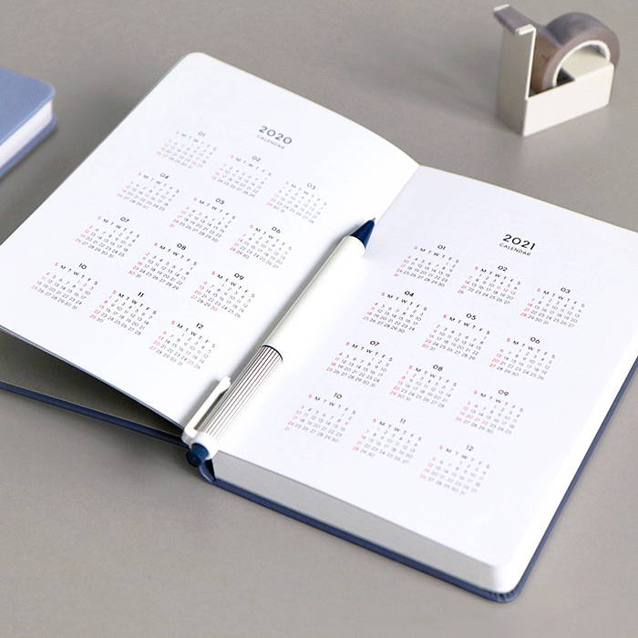 Calendar - ICONIC 2020 Brilliant dated daily planner scheduler
