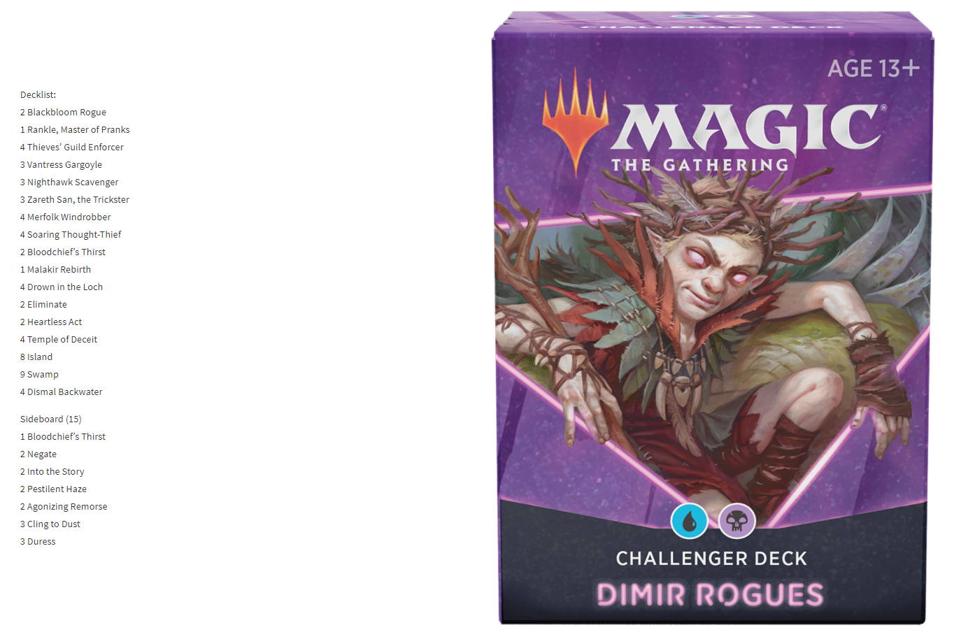 Challenger deck Dimir Rouge