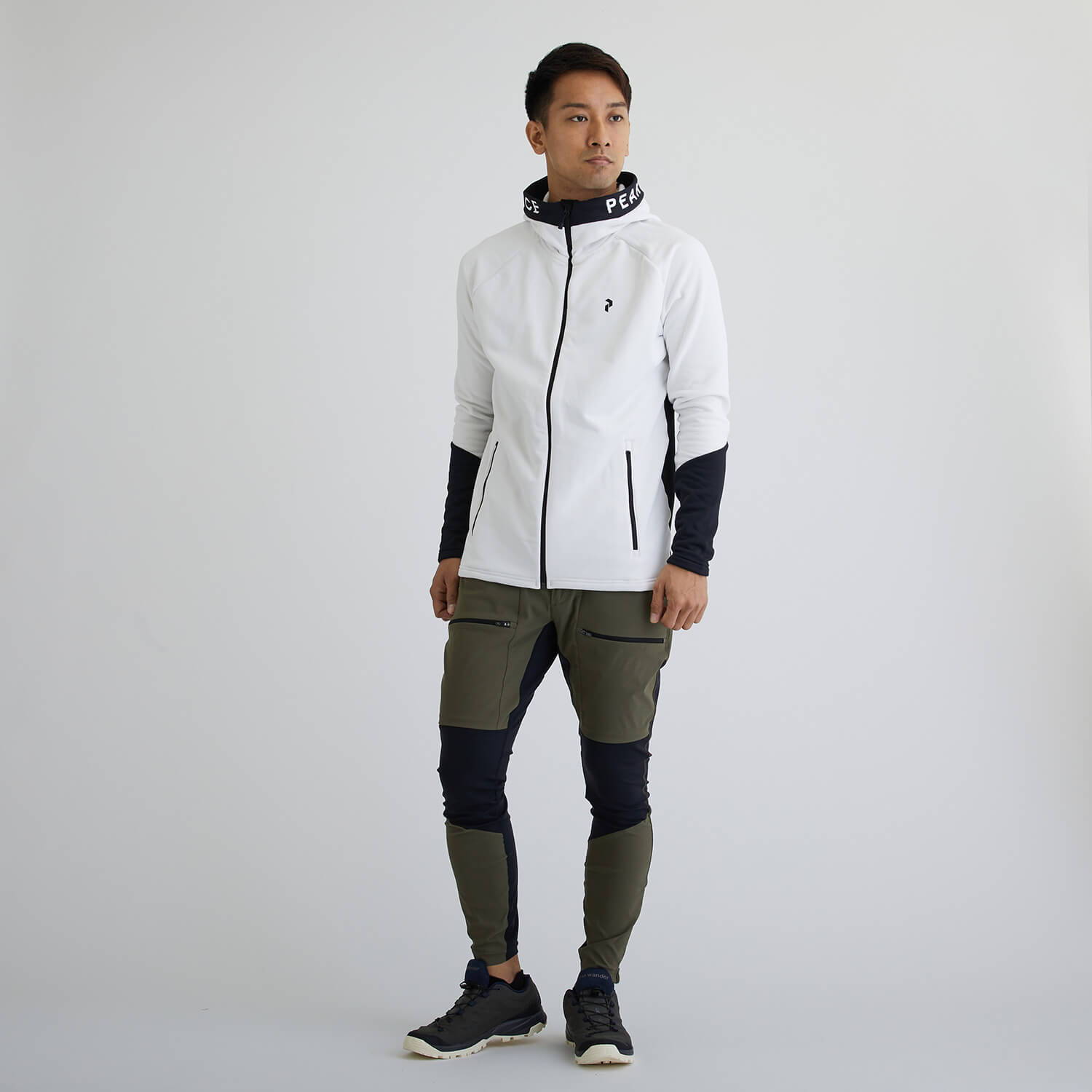 PeakPerformance（ピークパフォーマンス）/ライダージップフード/ホワイト/MENS