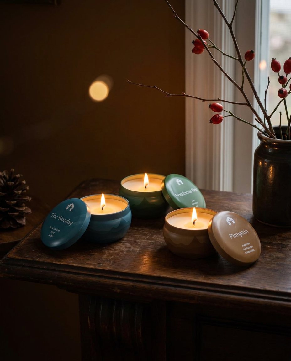 Bluecorn candles for your family
