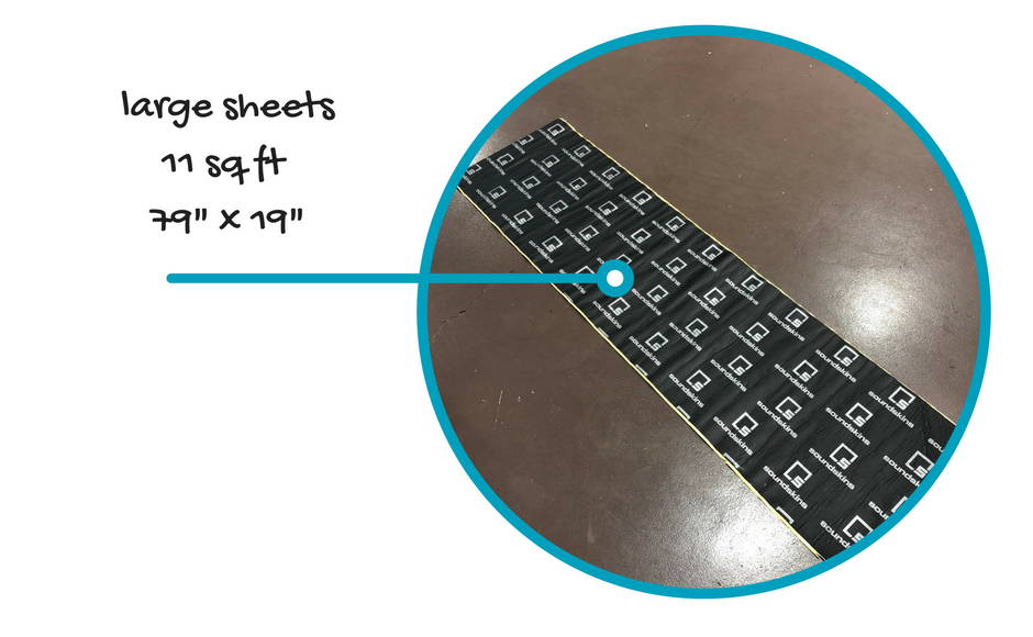 SoundSkins Pro Sheet Size