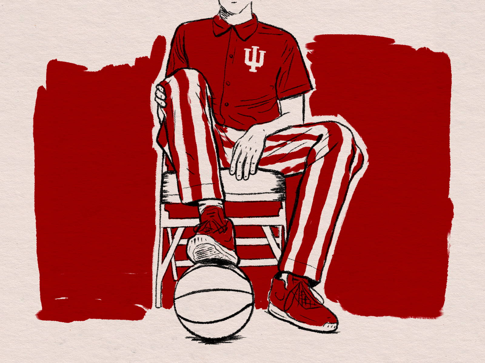 How IU Basketball started wearing its famous candy stripes – Homefield