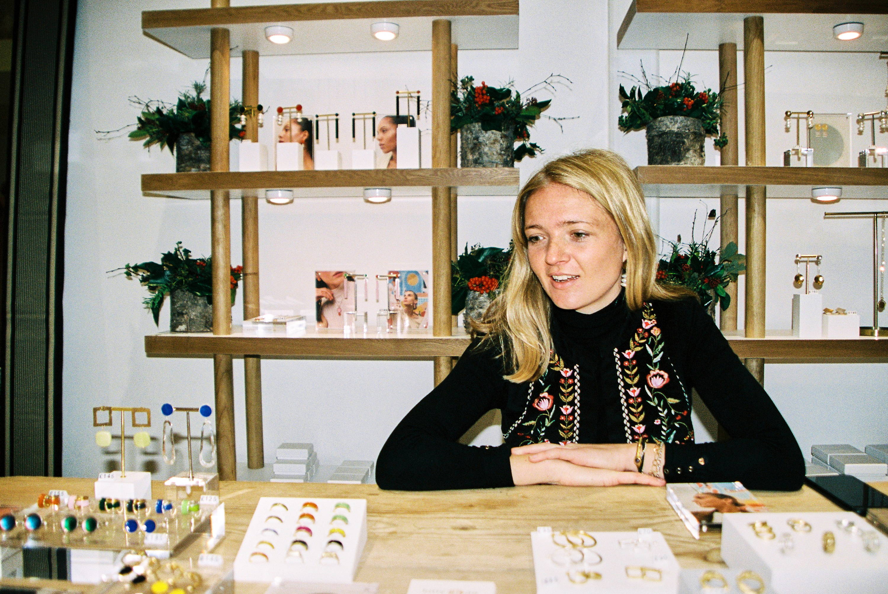 Kitty Joyas at her latest pop-up store
