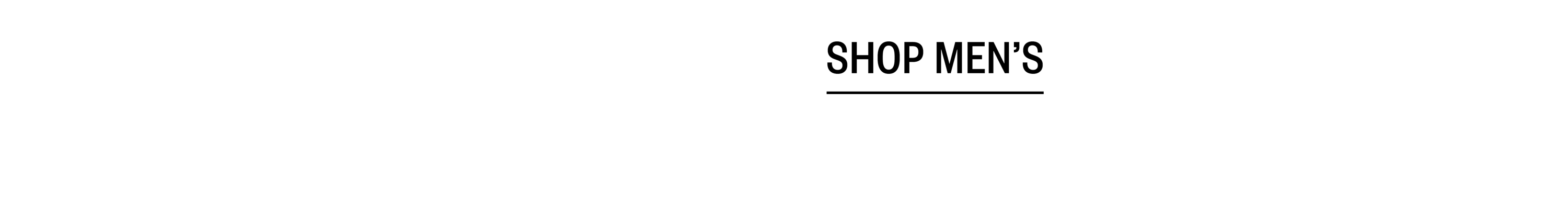 Shop Men's Shoes