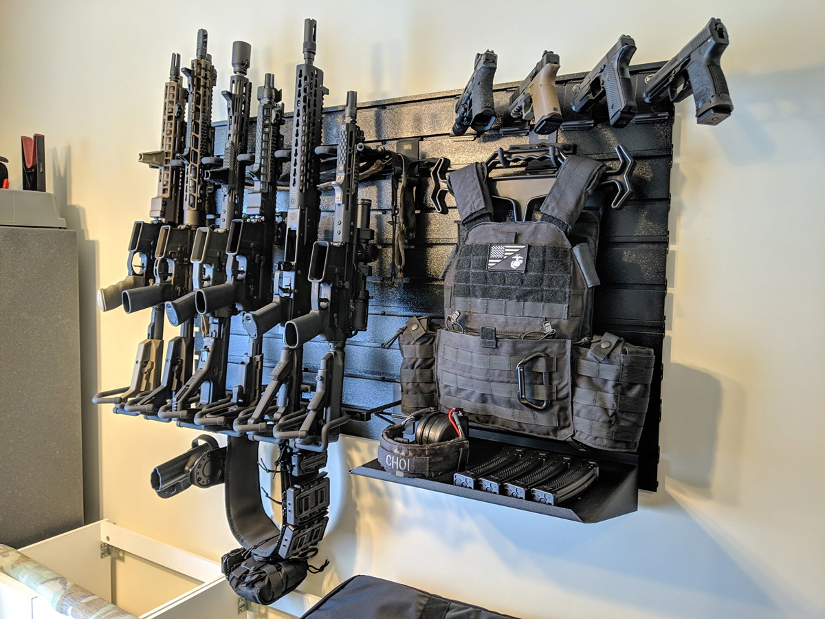 Hold Up Gun Racks And Firearm Wall Displays