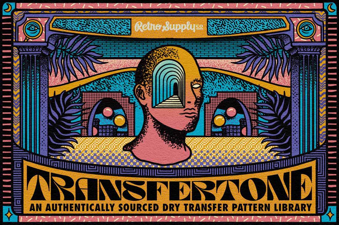 TransferTone | Retro Pattern Brushes