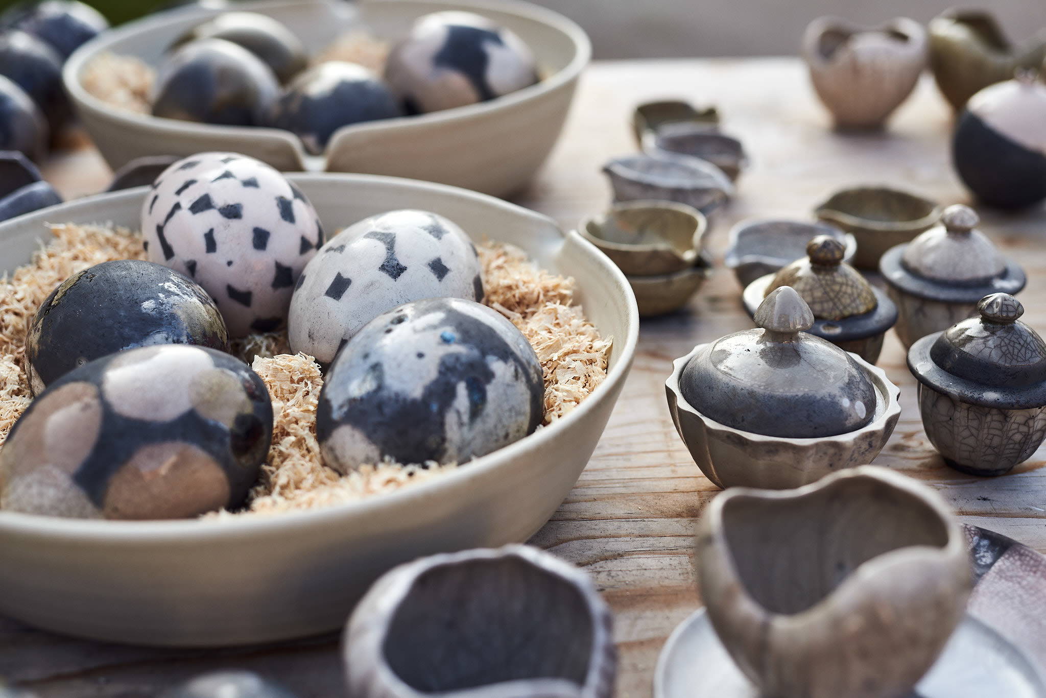 Raku på Paradisverkstaden Öland