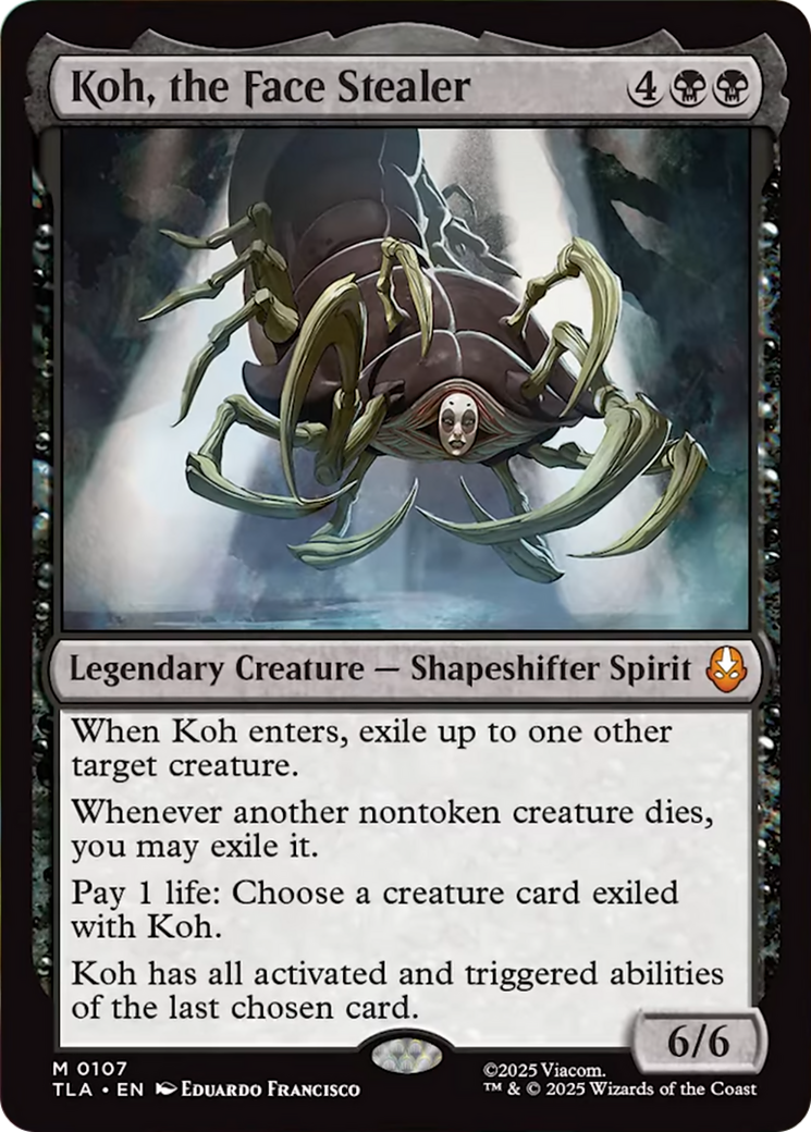 Koh, the Face Stealer MTG Avatar Card