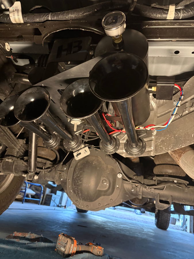 Spare Tire Delete Kit component placement on Sean's 2024 RAM 3500 photo 2