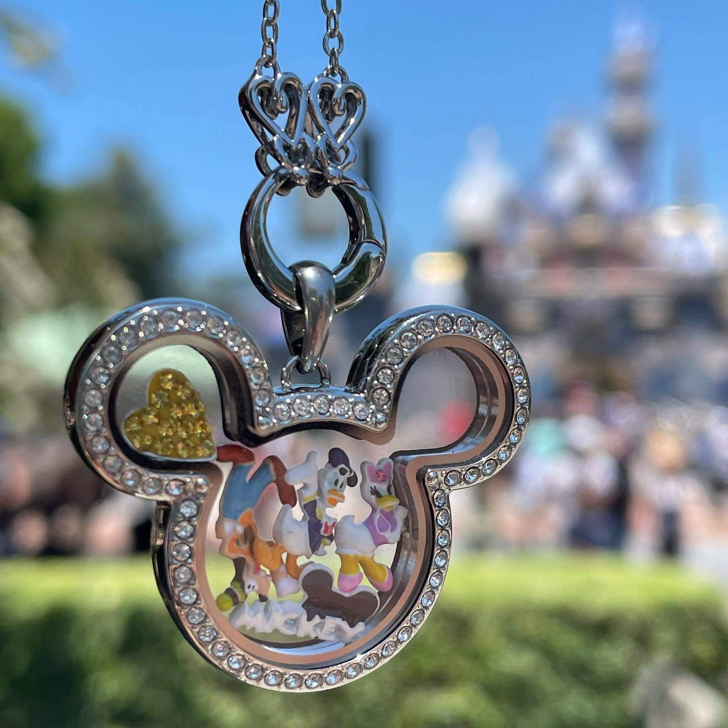 Disney Mickey Mouse Living Locket with Disney Charms