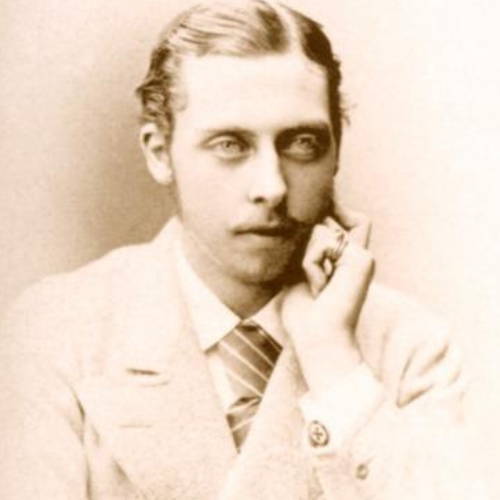 Prince Leopold shown wearing a pinky ring  on his left hand circa 1878